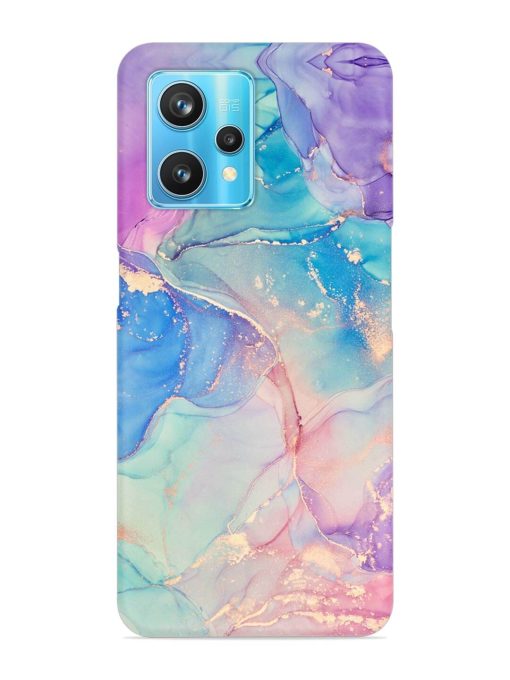 Alcohol Ink Colors Snap Case for Realme 9 Pro Plus (5G) Zapvi