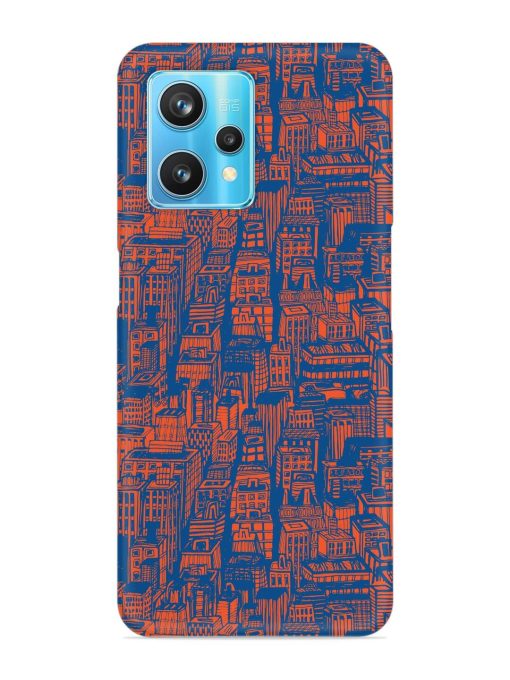 Hand Drawn Seamless Snap Case for Realme 9 Pro Plus (5G)