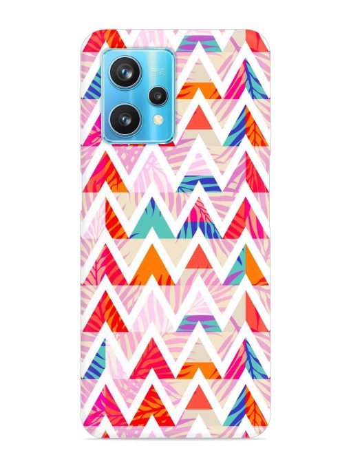 Abstract Triangle Background Snap Case for Realme 9 Pro Plus (5G)