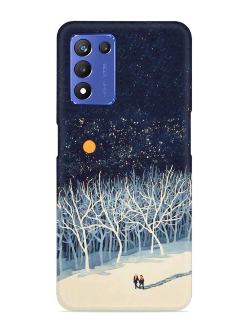 Full Moon Snowshoe Tour Snap Case for Realme 9 Se (5G)