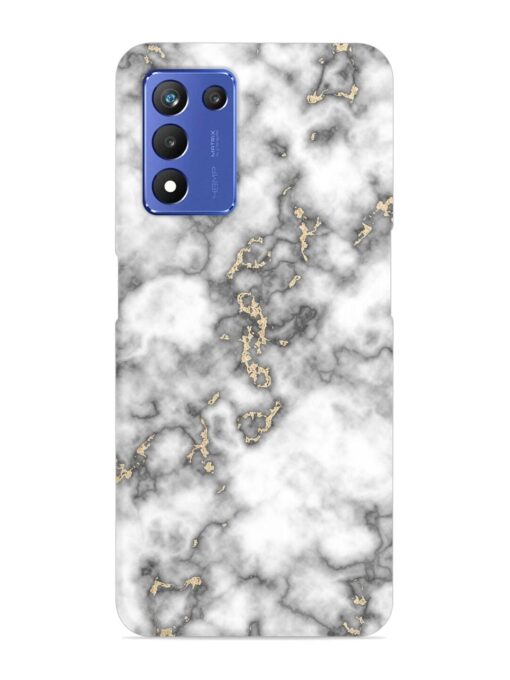 Gray And Gold Marble Snap Case for Realme 9 Se (5G)