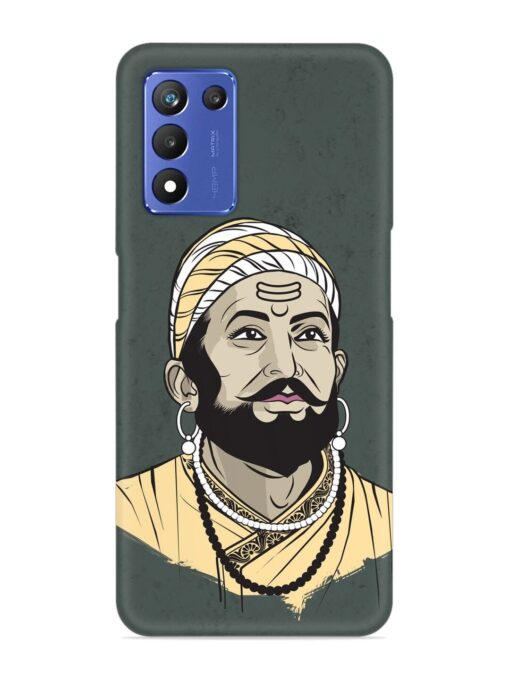 Shivaji Maharaj Vector Art Snap Case for Realme 9 Se (5G)