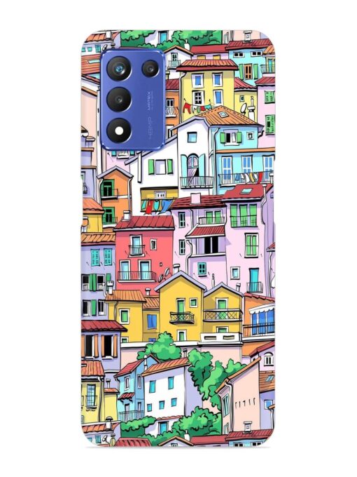 Europe Old Town Snap Case for Realme 9 Se (5G)