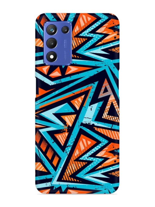 Abstract Seamless Grunge Snap Case for Realme 9 Se (5G)