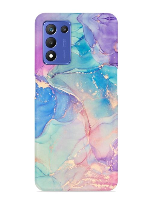 Alcohol Ink Colors Snap Case for Realme 9 Se (5G)