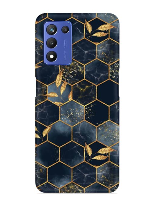 Marble Hexagon Seamless Snap Case for Realme 9 Se (5G)