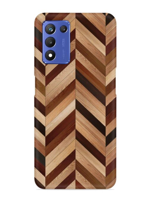 Seamless Wood Parquet Snap Case for Realme 9 Se (5G) Zapvi