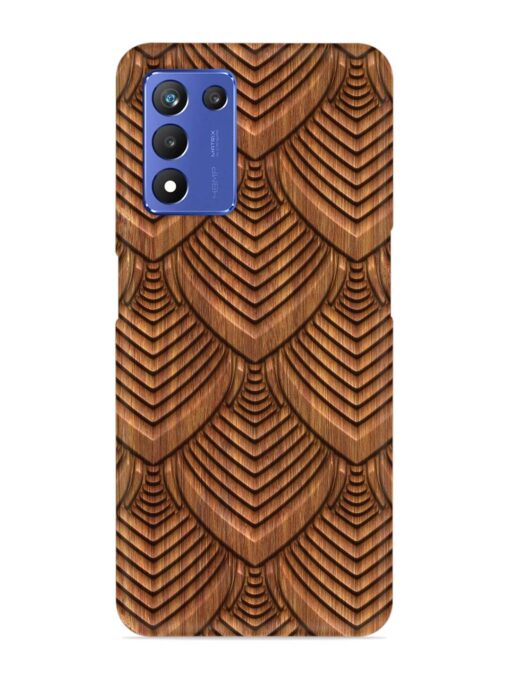 Carved Pattern On Snap Case for Realme 9 Se (5G)