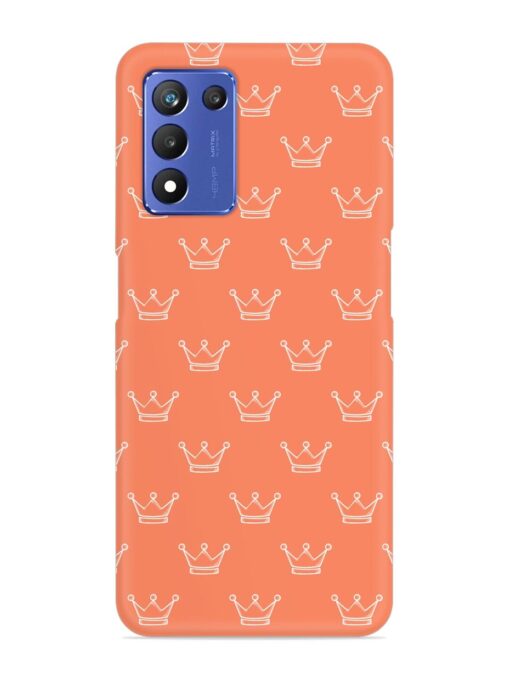 Hand Drawn Crown Snap Case for Realme 9 Se (5G)