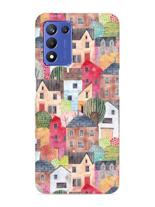 Abstract Seamless Pattern Snap Case for Realme 9 Se (5G)