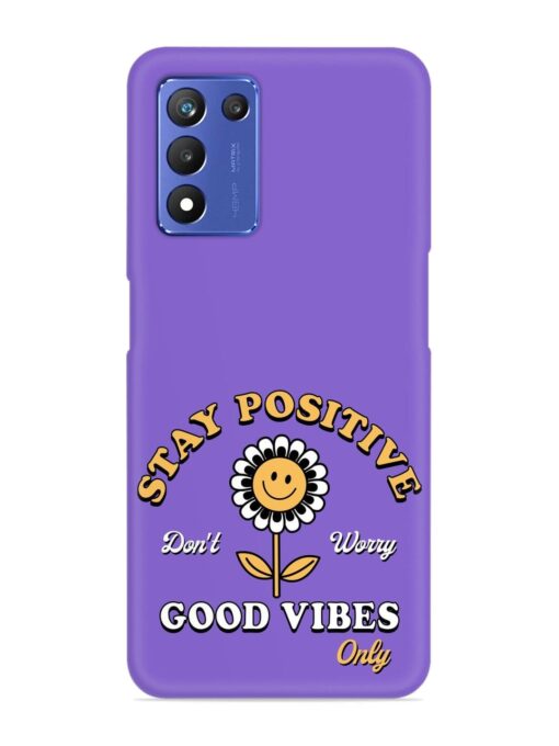 Retro Positive Flower Snap Case for Realme 9 Se (5G) Zapvi