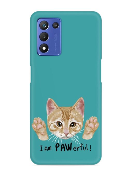 Typography Slogan Cat Snap Case for Realme 9 Se (5G)