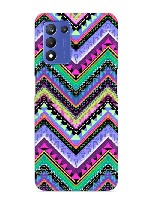 Tribal Aztec Print Snap Case for Realme 9 Se (5G)