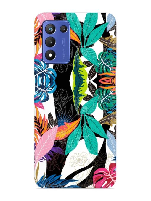 Floral Pattern Bright Snap Case for Realme 9 Se (5G)