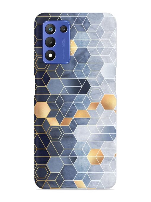 Geometric Abstraction Hexagons Snap Case for Realme 9 Se (5G)