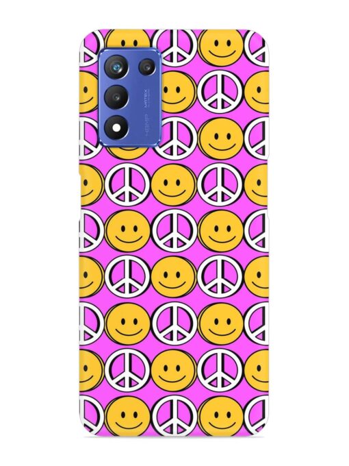 Smiley Face Peace Snap Case for Realme 9 Se (5G)