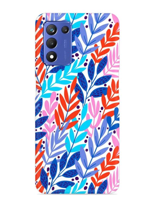 Bright Floral Tropical Snap Case for Realme 9 Se (5G)