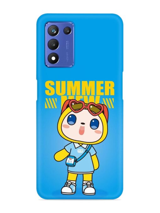 Summer Mew Cartoon Snap Case for Realme 9 Se (5G)