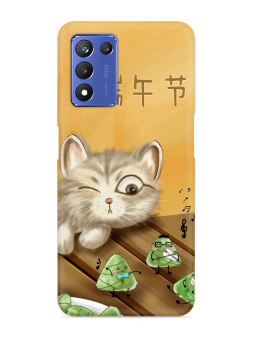 Cat Scorpion Dancing Snap Case for Realme 9 Se (5G)