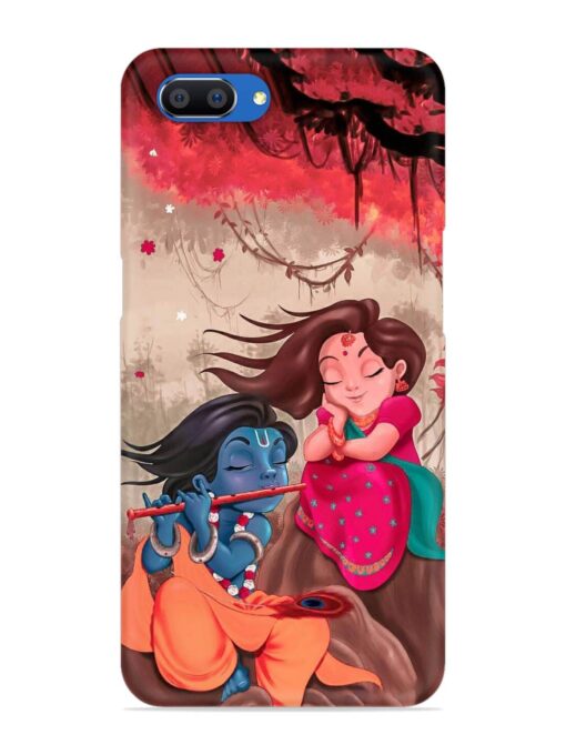 Radhe Krishna Water Art Snap Case for Realme C1 Zapvi