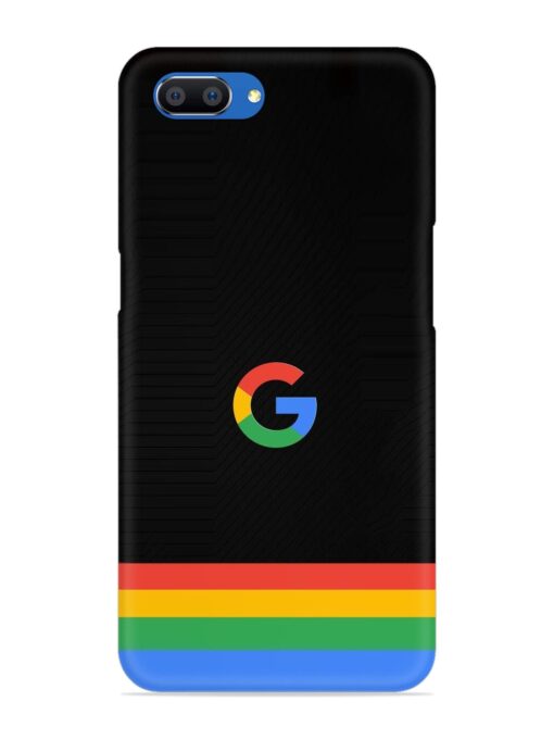 Google Logo Art Snap Case for Realme C1