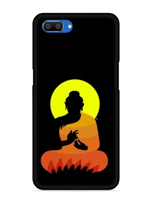 Buddha Art Black Snap Case for Realme C1