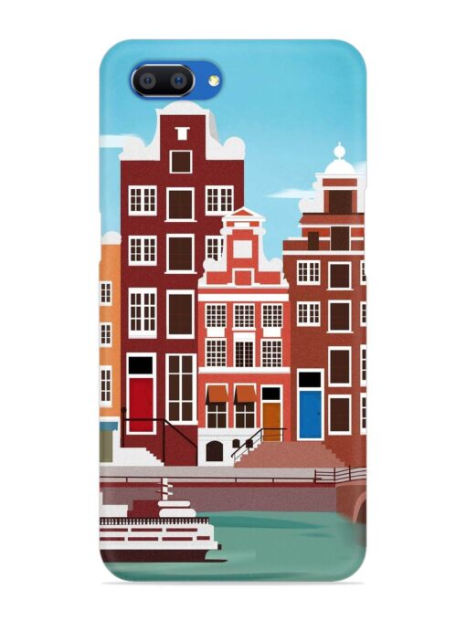 Scenery Architecture Amsterdam Landscape Snap Case for Realme C1 Zapvi