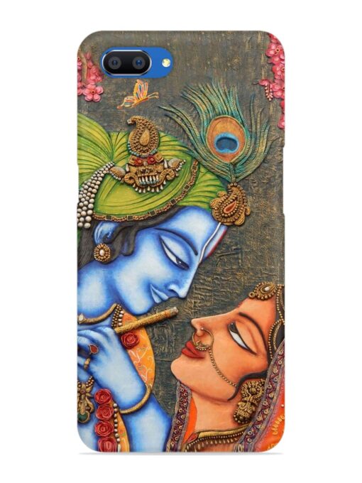 Lord Radha Krishna Flute Art Snap Case for Realme C1 Zapvi