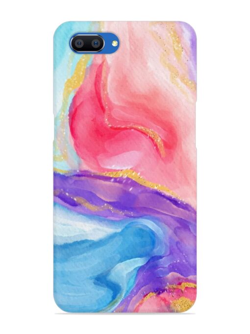 Watercolor Gradient Snap Case for Realme C1 Zapvi