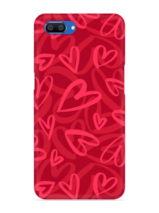 Seamless Romantic Pattern Snap Case for Realme C1 Zapvi