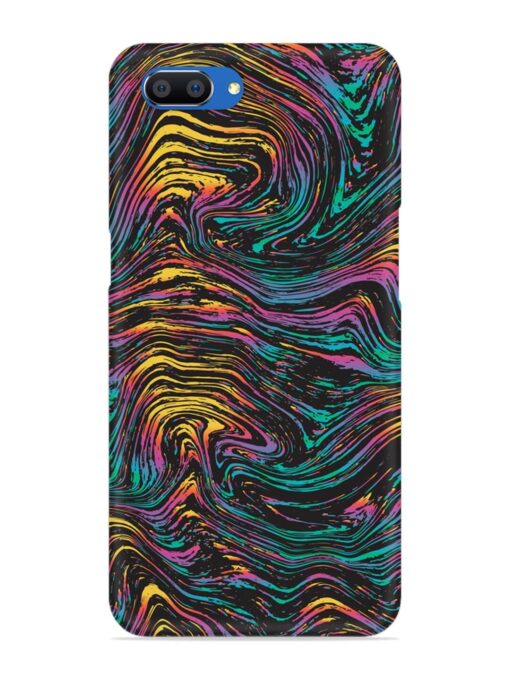 Abstract Liquid Colors Snap Case for Realme C1 Zapvi