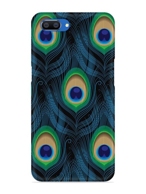 Seamless Pattern Peacock Snap Case for Realme C1 Zapvi