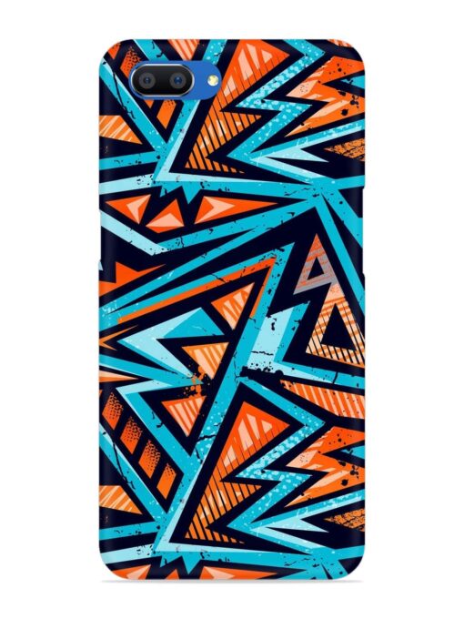 Abstract Seamless Grunge Snap Case for Realme C1