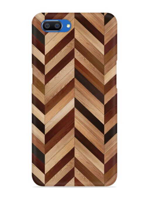 Seamless Wood Parquet Snap Case for Realme C1 Zapvi