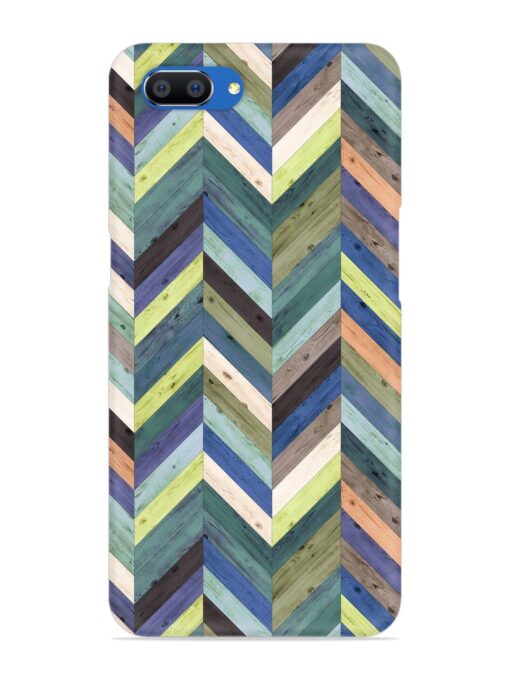 Chevron Random Color Snap Case for Realme C1 Zapvi