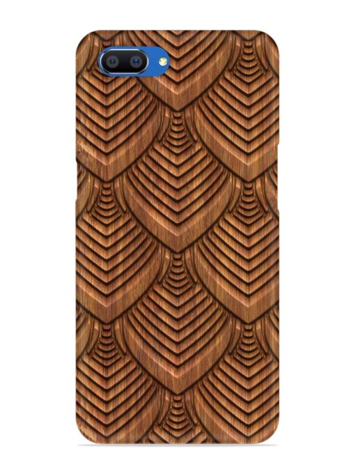 Carved Pattern On Snap Case for Realme C1