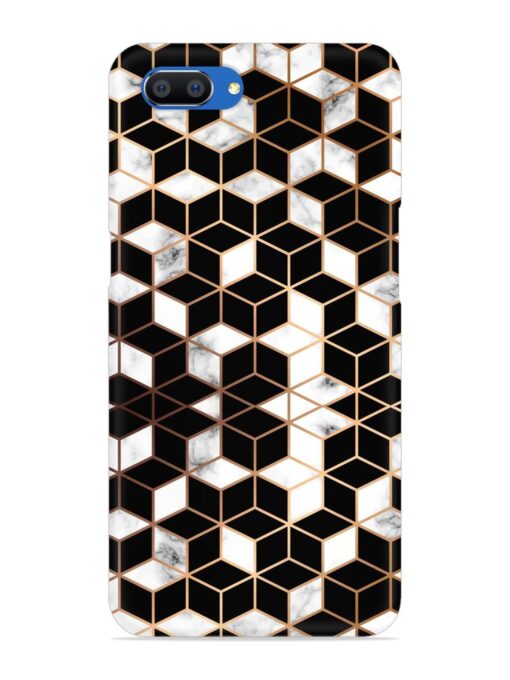 Vector Marble Texture Snap Case for Realme C1 Zapvi