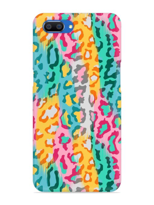 Seamless Vector Colorful Snap Case for Realme C1 Zapvi