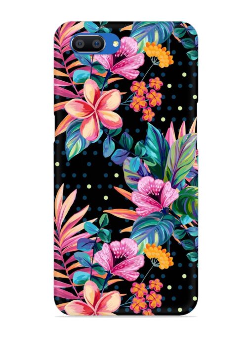 Seamless Floral Pattern Snap Case for Realme C1