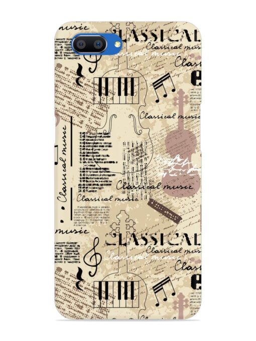 Classical Music Lpattern Snap Case for Realme C1 Zapvi