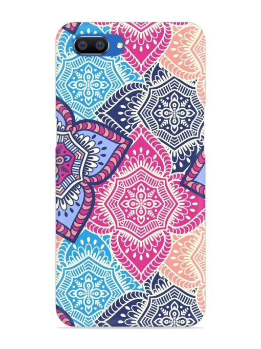Ethnic Floral Seamless Snap Case for Realme C1 Zapvi