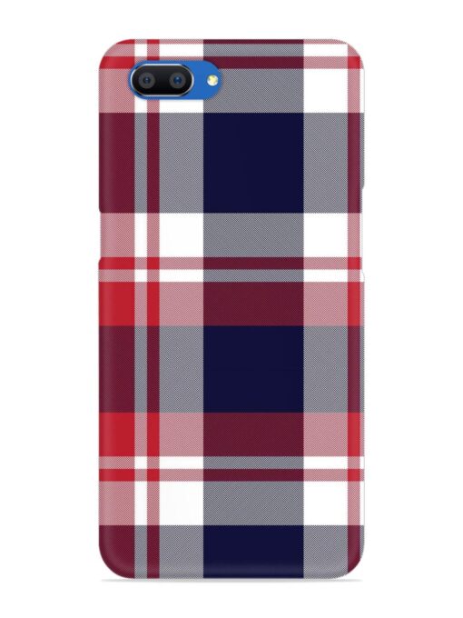 Classic Plaid Tartan Snap Case for Realme C1