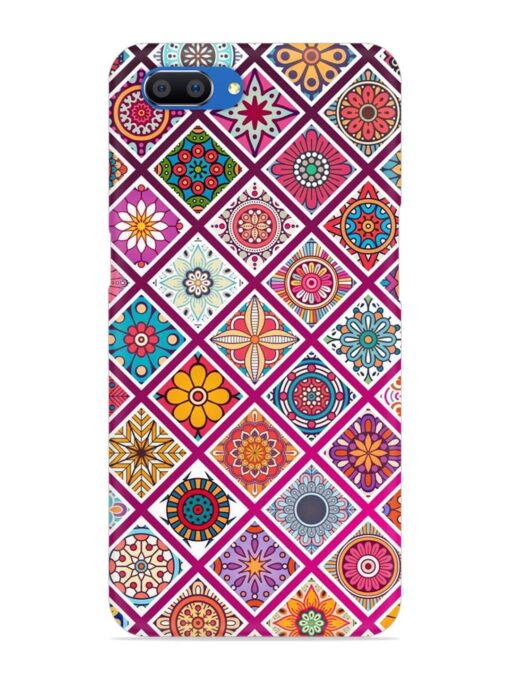 Seamless Tile Pattern Snap Case for Realme C1 Zapvi