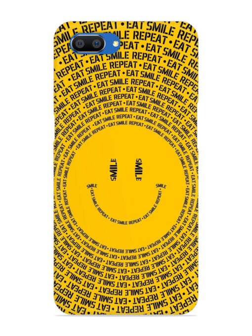 Smiley Snap Case for Realme C1 Zapvi