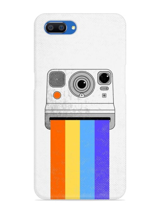 Retro Camera Art Snap Case for Realme C1 Zapvi