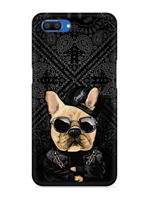 Gangsta Cool Sunglasses Dog Snap Case for Realme C1