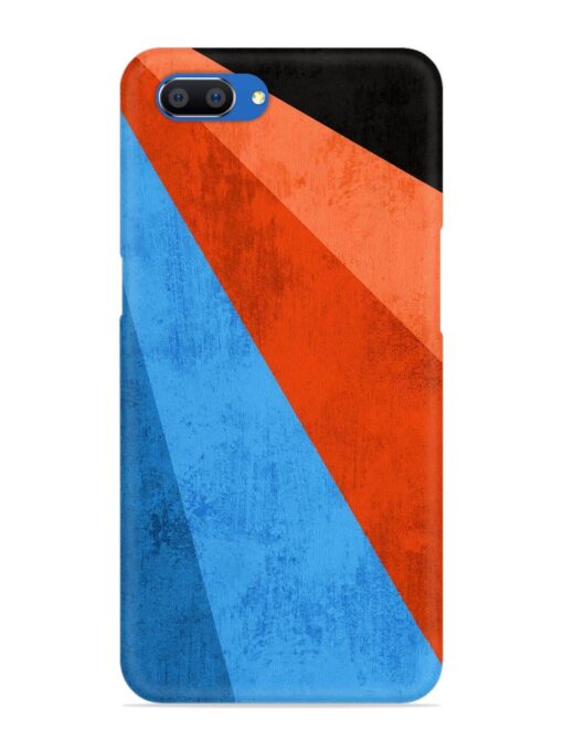 Modern Matte Abstract Snap Case for Realme C1 Zapvi