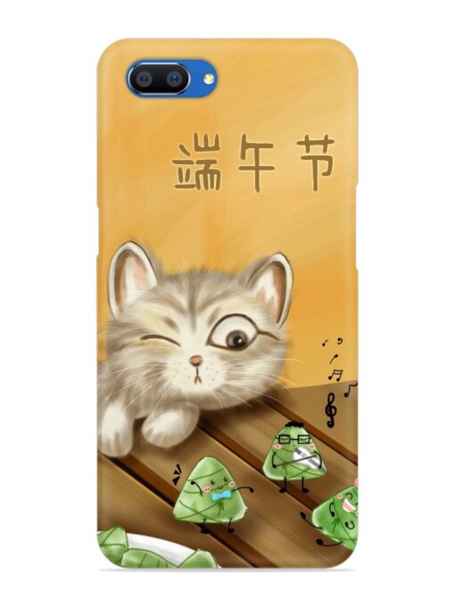 Cat Scorpion Dancing Snap Case for Realme C1