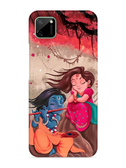 Radhe Krishna Water Art Snap Case for Realme C11 (2020)