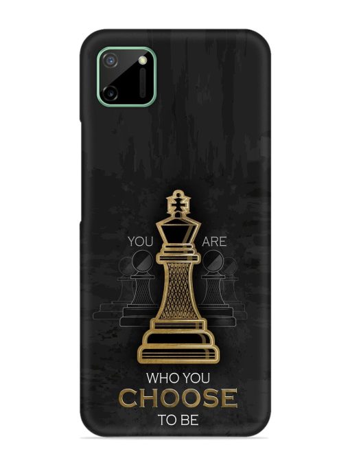 You Are Who Choose To Be Snap Case for Realme C11 (2020) Zapvi